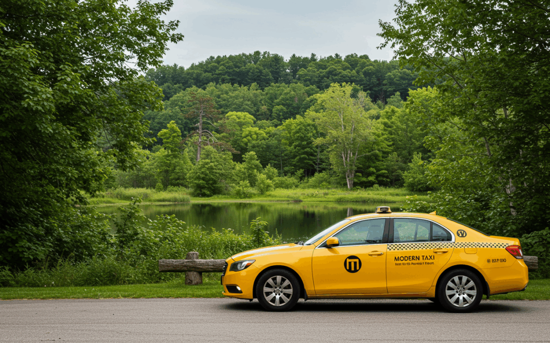 Ride to Kingstons Conservation Areas with Modern Taxi