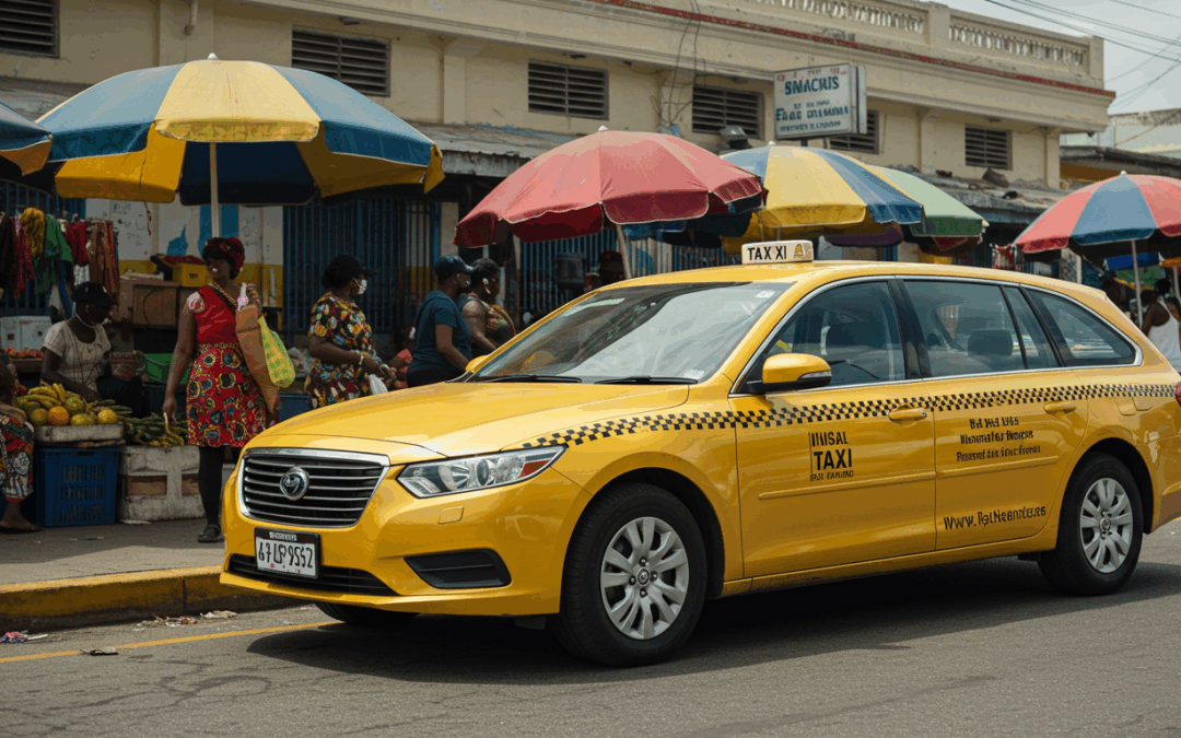 Modern Taxi for Your Kingston Market Runs