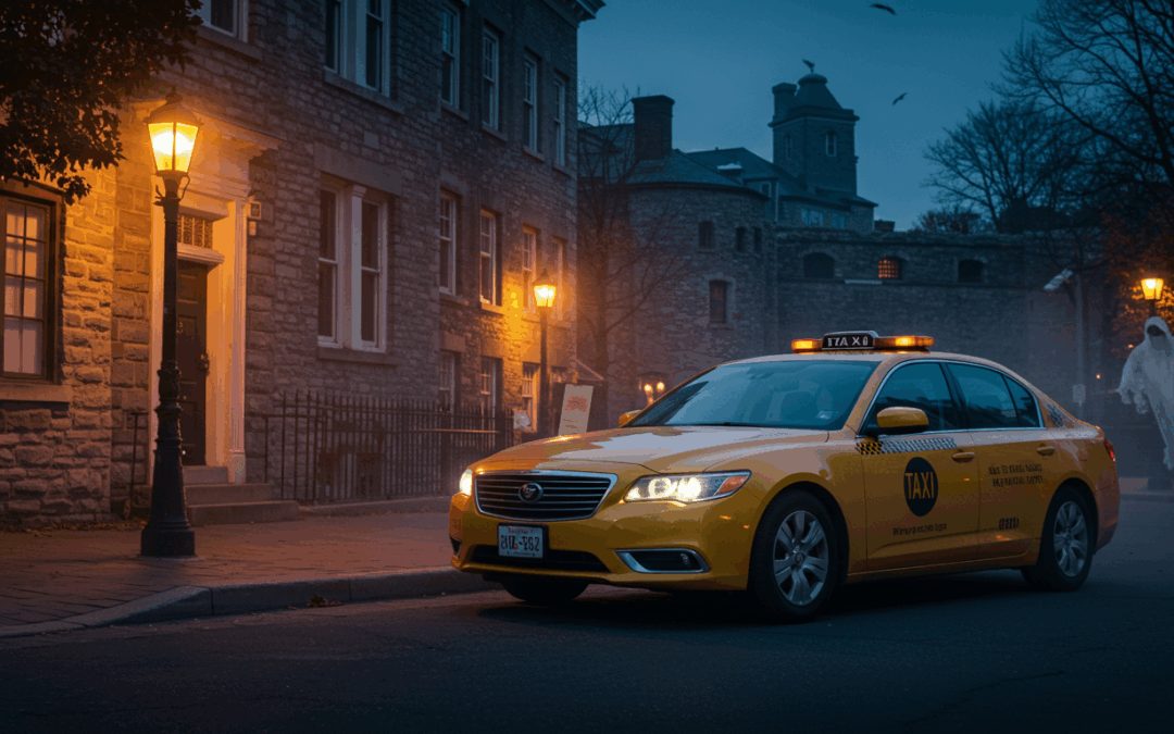 Ride to Kingstons Haunted Walks with Modern Taxi