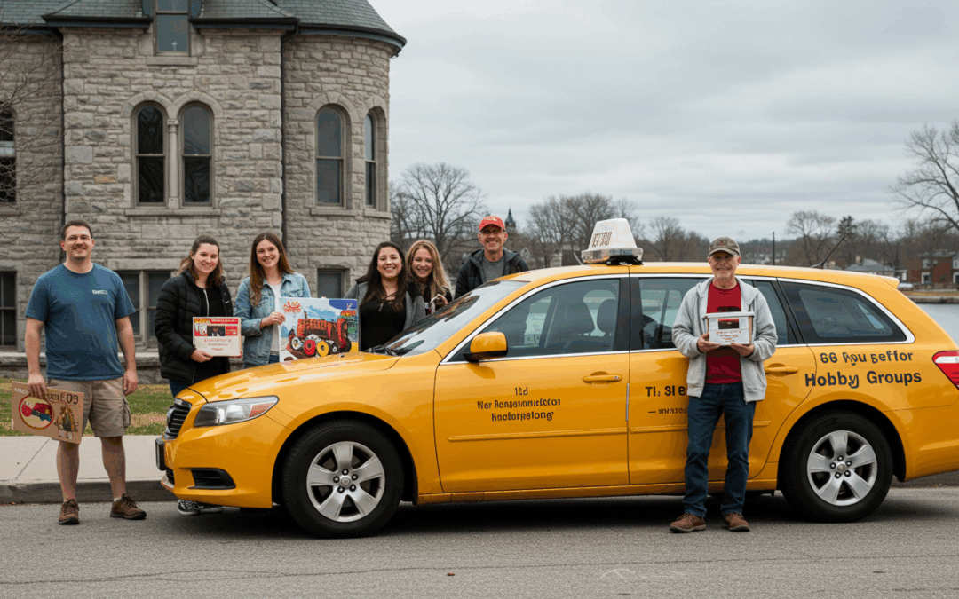 Cab Rides for Kingstons Hobby Groups