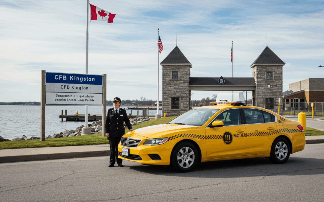 Ride to Kingstons CFB Kingston with Modern Taxi