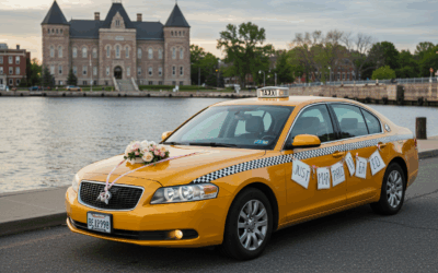 Modern Taxi: Your Kingston Wedding Transport