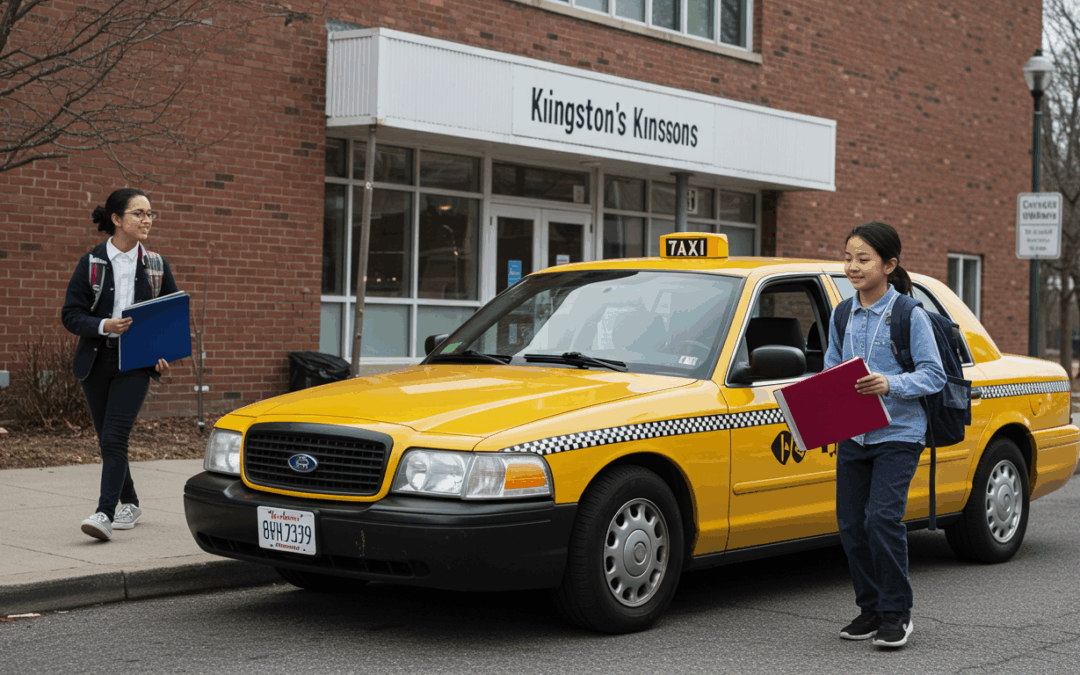Cab Rides for Kingstons Music Lessons