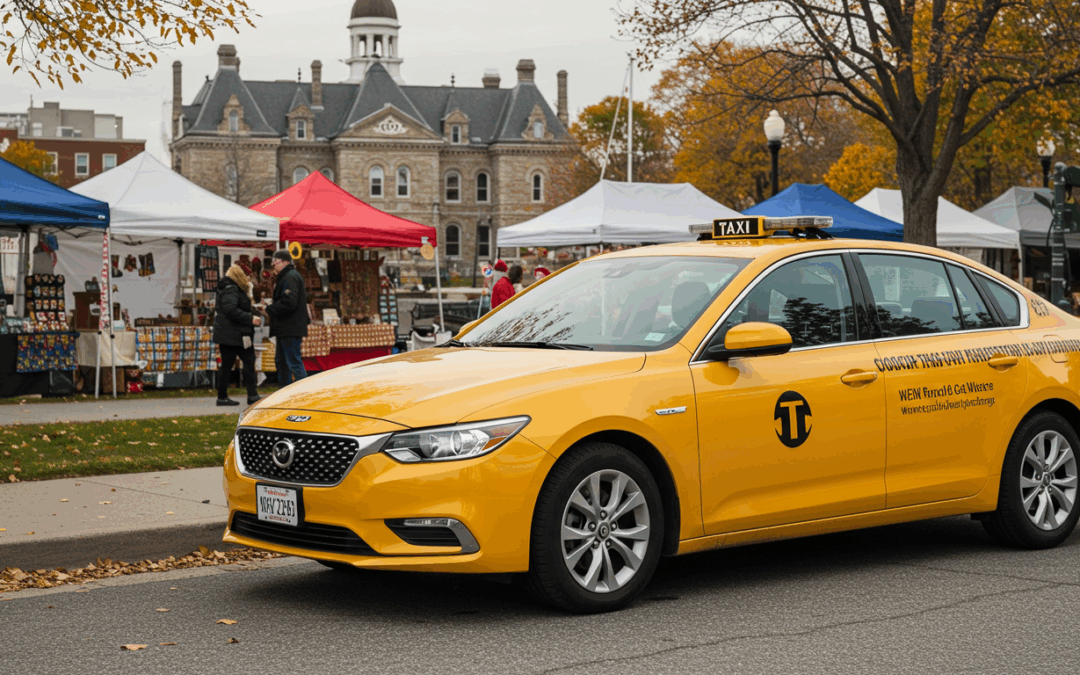 Modern Taxi for Your Kingston Craft Fairs