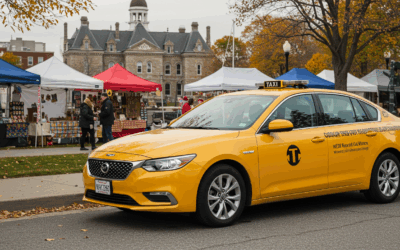 Modern Taxi for Your Kingston Craft Fairs