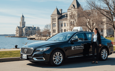 Modern Taxi: Your Kingston Business Meeting Ride