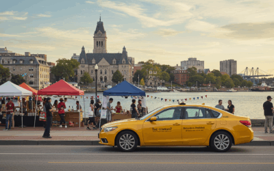 Modern Taxi for Your Kingston Food Festival