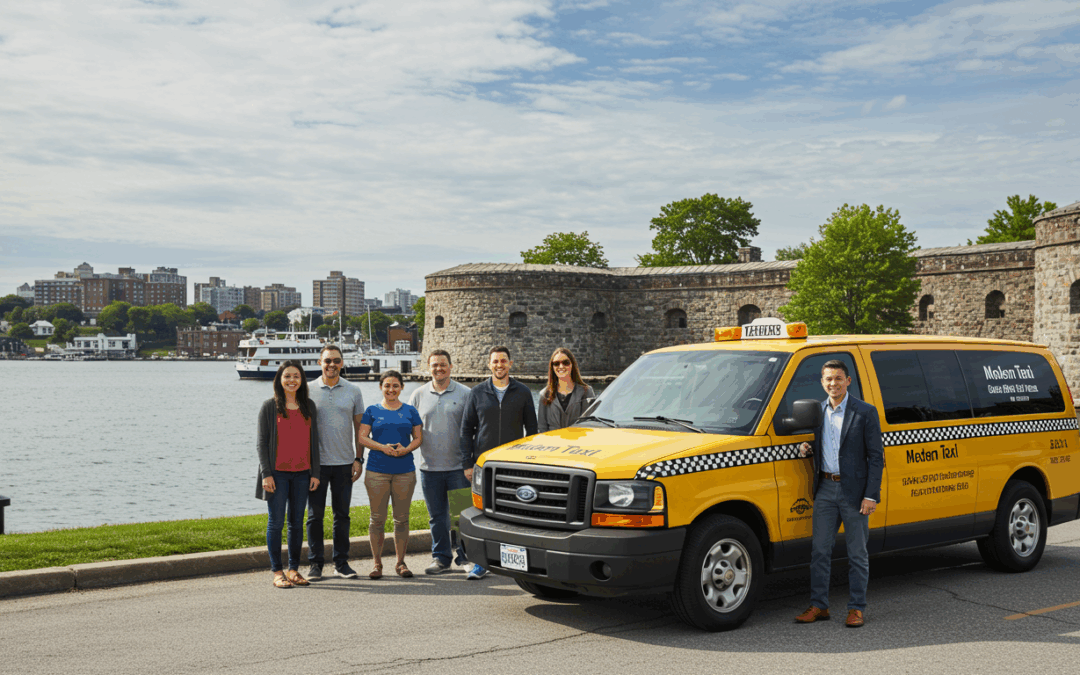 Modern Taxi: Your Kingston Group Outing Solution