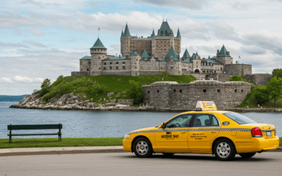 Ride to Kingstons Fort Frontenac with Modern Taxi