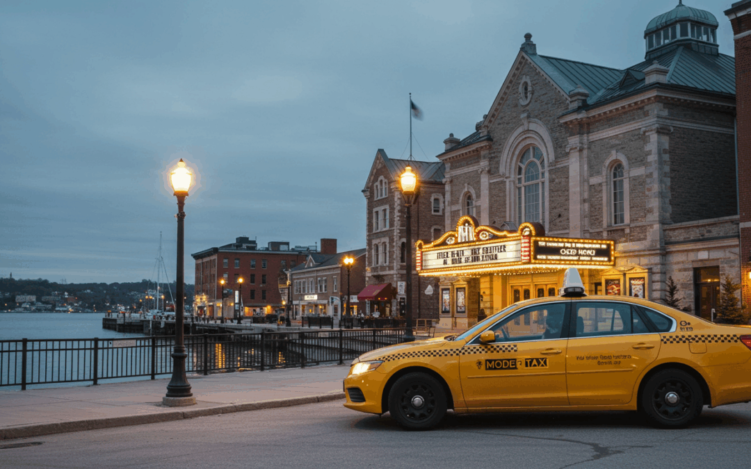 Ride to Kingstons Grand Theatre with Modern Taxi
