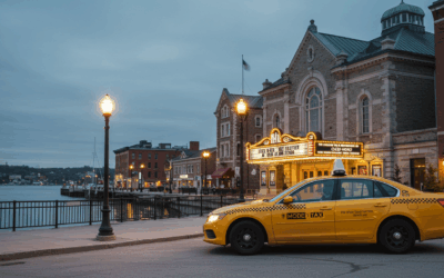 Ride to Kingstons Grand Theatre with Modern Taxi