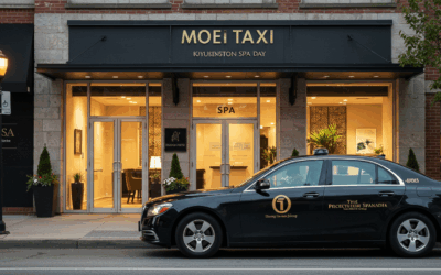 Modern Taxi for Your Kingston Spa Day