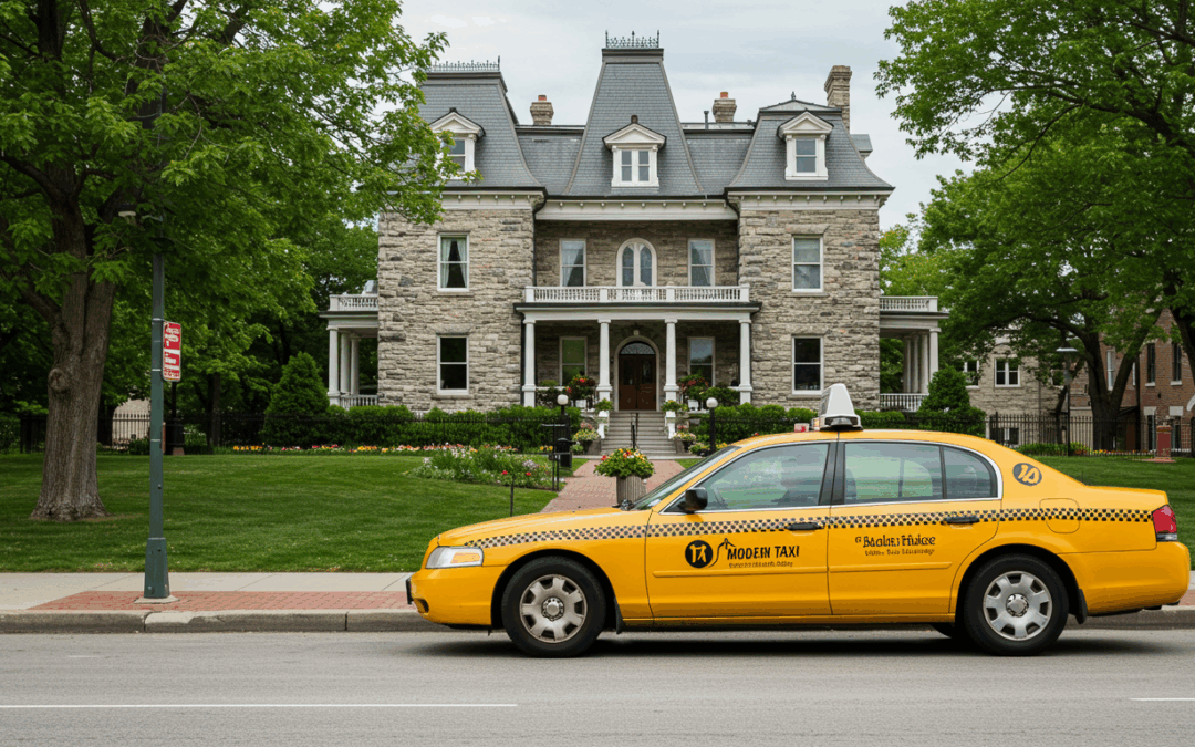 Ride to Kingstons Bellevue House with Modern Taxi
