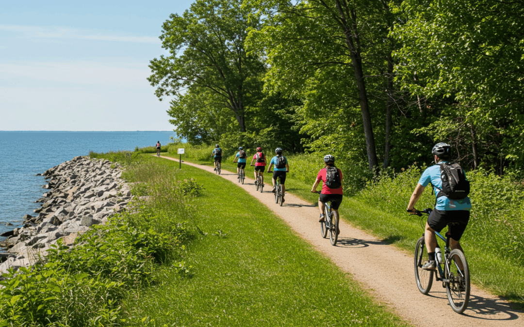 Ride to Kingstons Lemoine Point Conservation
