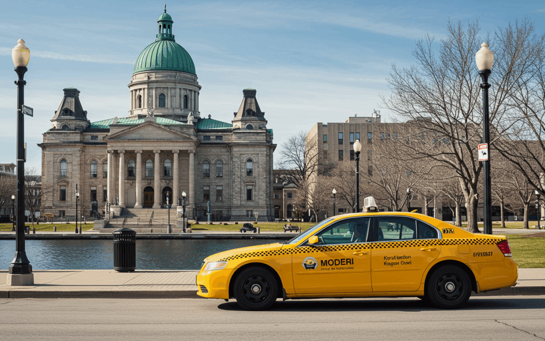 Ride to Kingstons City Hall with Modern Taxi