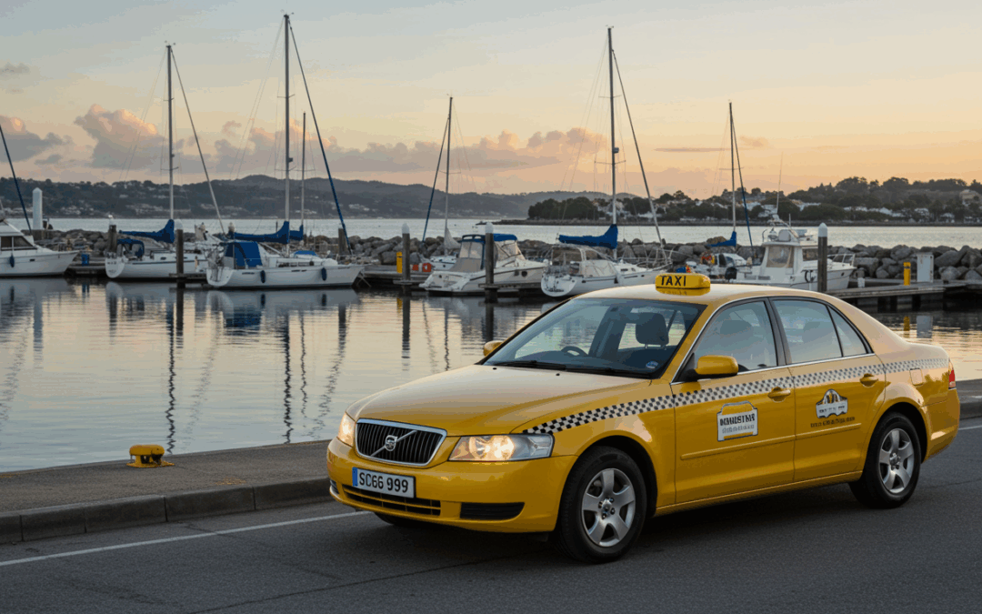 Ride to Kingstons Marina with Modern Taxi