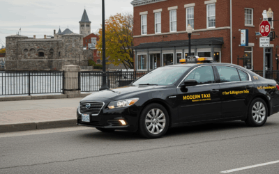 Modern Taxi: Your Reliable Kingston Ride
