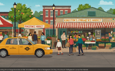 Cab Rides to Kingstons Farmers Market