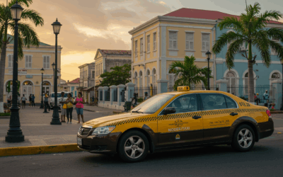 Explore Downtown Kingston with Modern Taxi